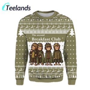 The Second Breakfast Club Christmas Ugly Sweater