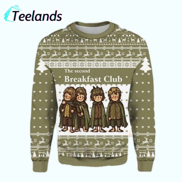 The Second Breakfast Club Christmas Ugly Sweater