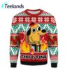 This Is Fine Dog Ugly Christmas Sweater