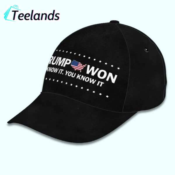 Trump Won I Know It You Know It Shirt