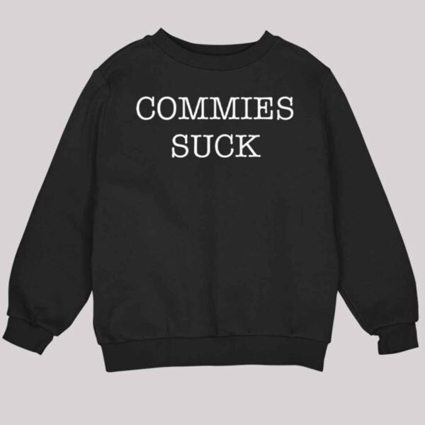 Bruce Ballou Wearing Commies Suck Shirt 3