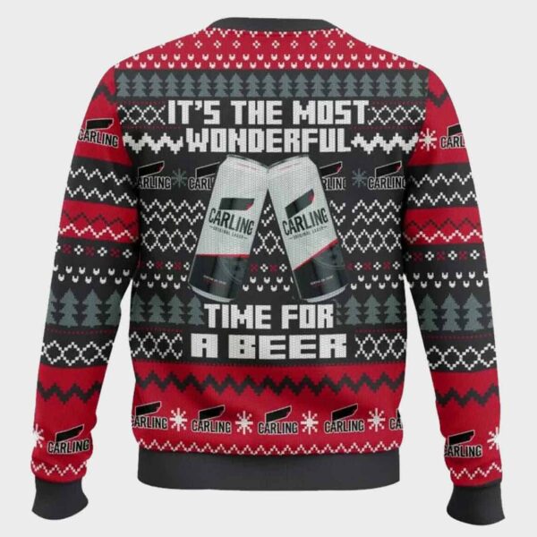 Carling UK Beer Ugly Sweater 1