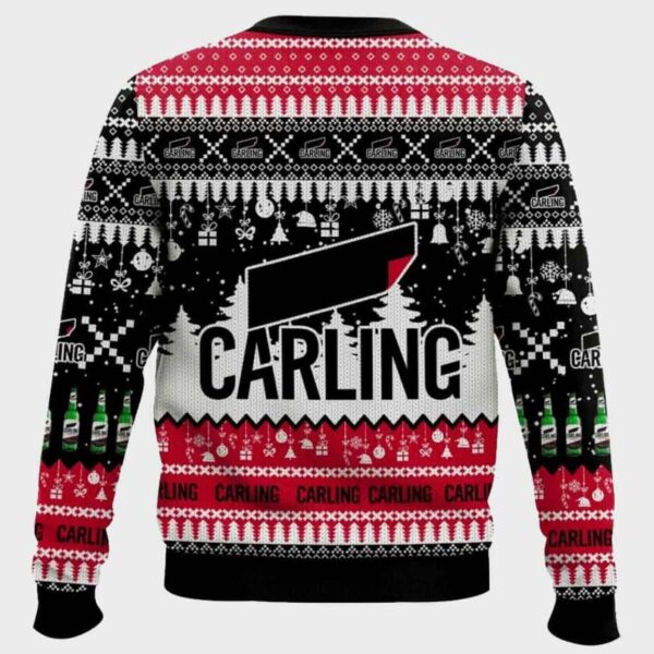 Carling United Kingdom Beer Ugly Sweater 1