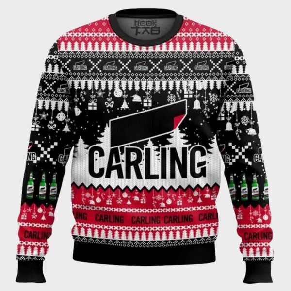 Carling United Kingdom Beer Ugly Sweater