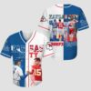 Chiefs Royals Perez Witt Jr Mahomes Kelce Baseball Jersey