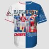 Chiefs Royals Perez Witt Jr Mahomes Kelce Baseball Jersey