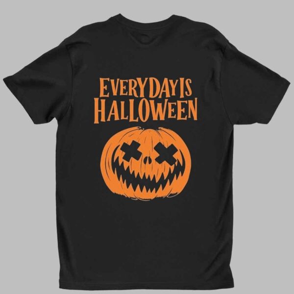 Dead On A Sunday Everyday Is Halloween Pumpkin Shirt 1