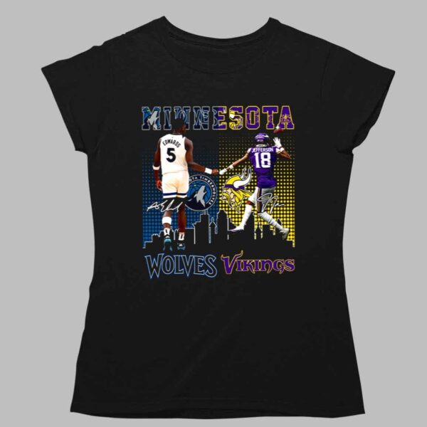 Edwards Wolves x Jefferson Vikings Shirt