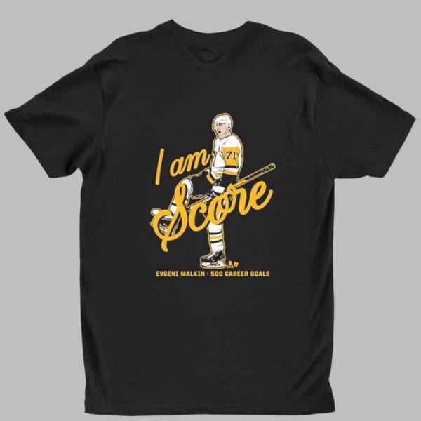 Evgeni Malkin I Am Score 500 Career Goals Shirt 1