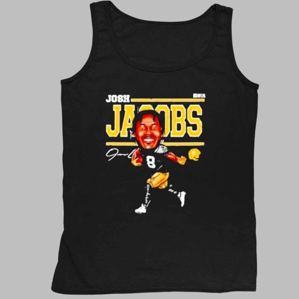 Josh Jacobs cartoon home run signature shirt 4