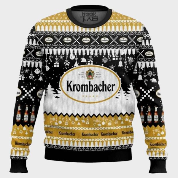 Krombacher German Beer Ugly Sweater