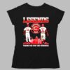 Legends Reds Pete Rose Johnny Bench Thank You For The Memories Shirt