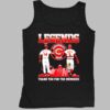 Legends Reds Pete Rose Johnny Bench Thank You For The Memories Shirt 4