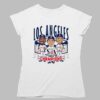 Los Angeles Dodgers Cartoon League Champions Caricatures Signature Shirt 1