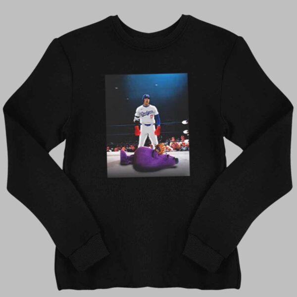 Los Angeles Dodgers Shohei Ohtani Down Goes Grimace Shirt 2