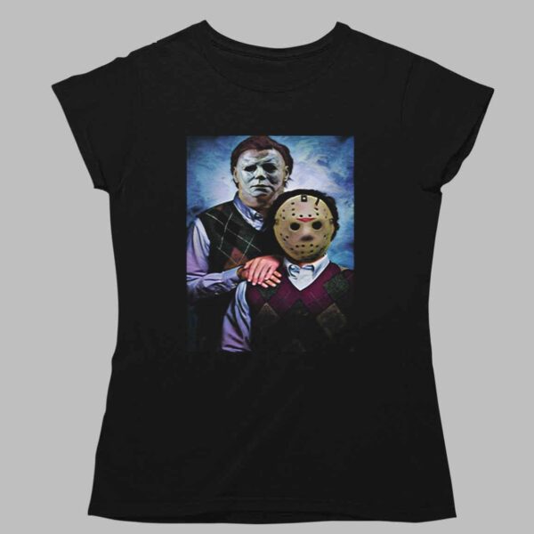 Michael Myers Jason Voorhees Step Brothers Halloween Shirt