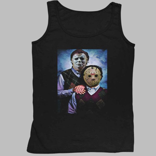 Michael Myers Jason Voorhees Step Brothers Halloween Shirt