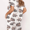 Moo Deng Baby Hippo Satin Pajama Set 1