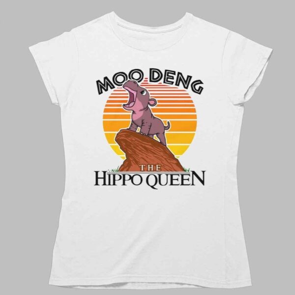 Moo Deng The Hippo Queen Shirt