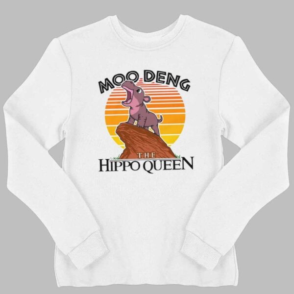 Moo Deng The Hippo Queen Shirt