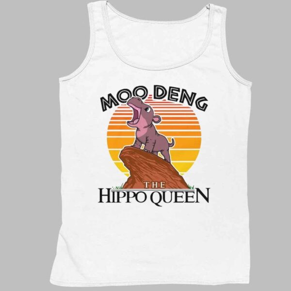 Moo Deng The Hippo Queen Shirt