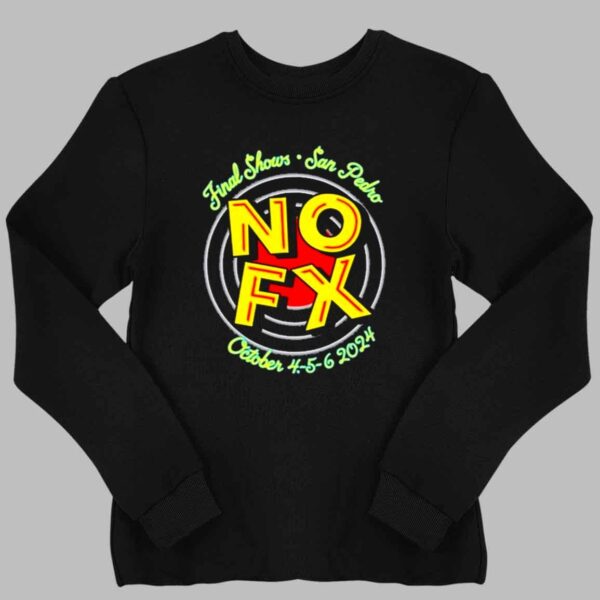 NOFX Final Shows San Pedro October 4 5 6 2024 Shirt 2