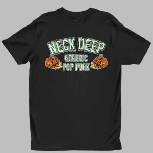 Neck Deep Generic Pop Punk Pumpkin Halloween Shirt