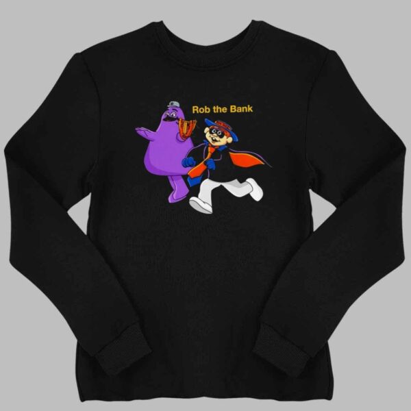 New York Mets Grimace Monster Rob The Bank Shirt 2