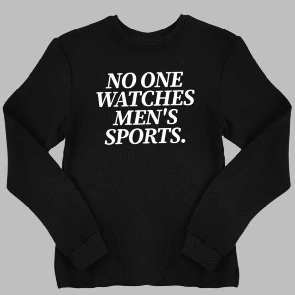 No One Watches Men's Sports Shirt