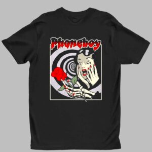 Phoneboy Skeleton Rose Shirt 1