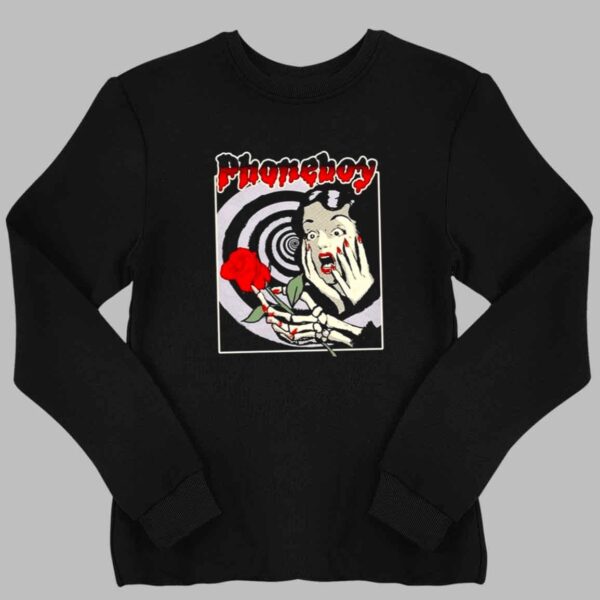 Phoneboy Skeleton Rose Shirt 2