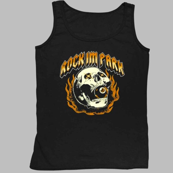 Rock Im Park Burning Skull Shirt