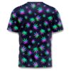 Scooby A Doobie Puff Puff Pass Neon Weed Shirt 1