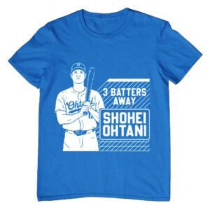 Shohei Ohtani Tracker 3 Batters Away Shirt