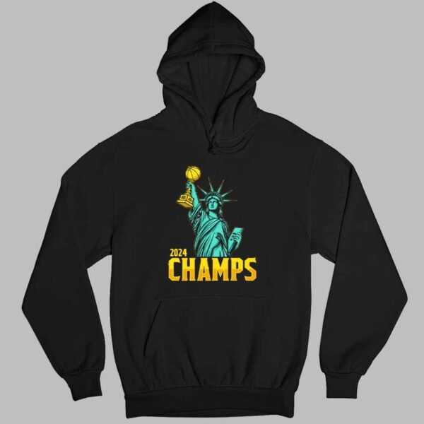 Statue Of Liberty New York Liberty 2024 WNBA Champs Shirt