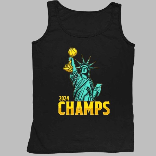 Statue Of Liberty New York Liberty 2024 WNBA Champs Shirt