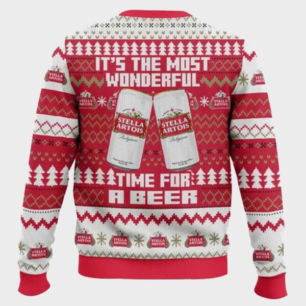 Stella Artois UK Beer Ugly Sweater 1