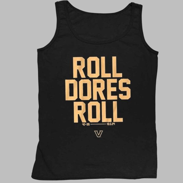 Vanderbilt Commodores Football Roll Dores Roll Shirt 4