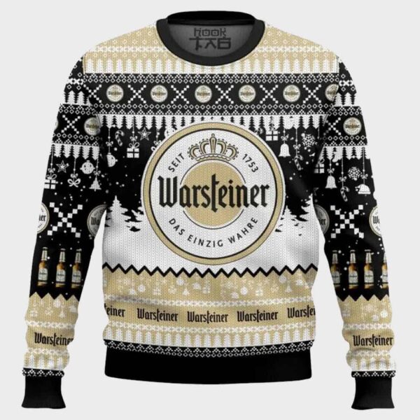 Warsteiner German Beer Ugly Sweater