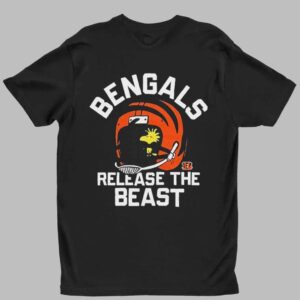 Woodstock The Peanuts x Cincinnati Bengals Release The Beast Shirt 1