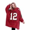 12 Tampa Bay Football Unisex Blanket Hoodie 3