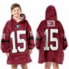 15 Georgia Football Unisex Blanket Hoodie 3 1