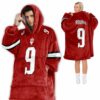 9 Indiana Football Unisex Blanket Hoodie 2