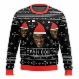 Ainsley Harriot Meme YEAH BOII Ugly Christmas Sweater 1