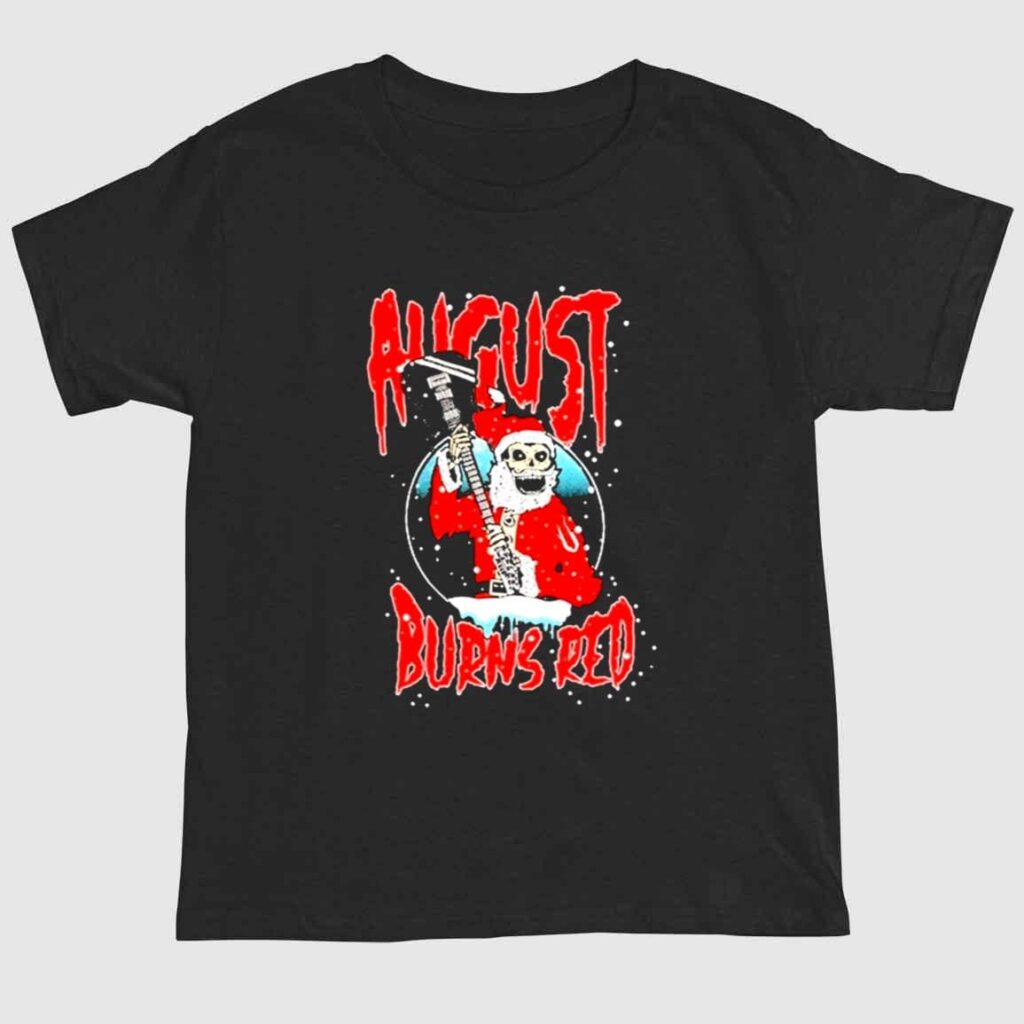 August Burns Red Shredding Santa Shirt 1