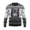 Awesome Wolf Ugly Christmas Sweater