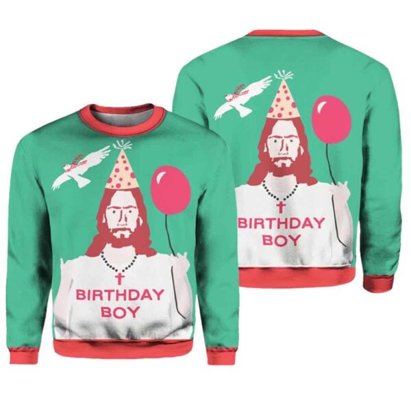 Birthday Boy Christmas Sweater