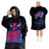 Buffalo Bills Football Unisex Blanket Hoodie 2