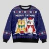 Cat Meowy Catmas Ugly Christmas Sweater