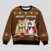 Cat Meowy Catmas Ugly Christmas Sweater